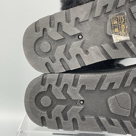 NEW Journee Collection Women’s Cleeo Winter Boots Black Size 7 - Picture 10 of 11